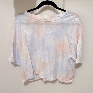 XL AE Tie-Dyed Crop Top *NEVER WORN*